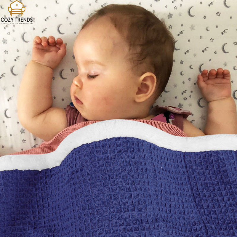 Couverture de bébé 100 % coton