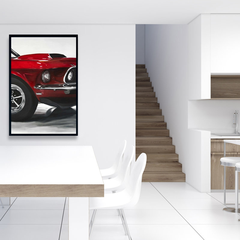 " Classic Red Car "