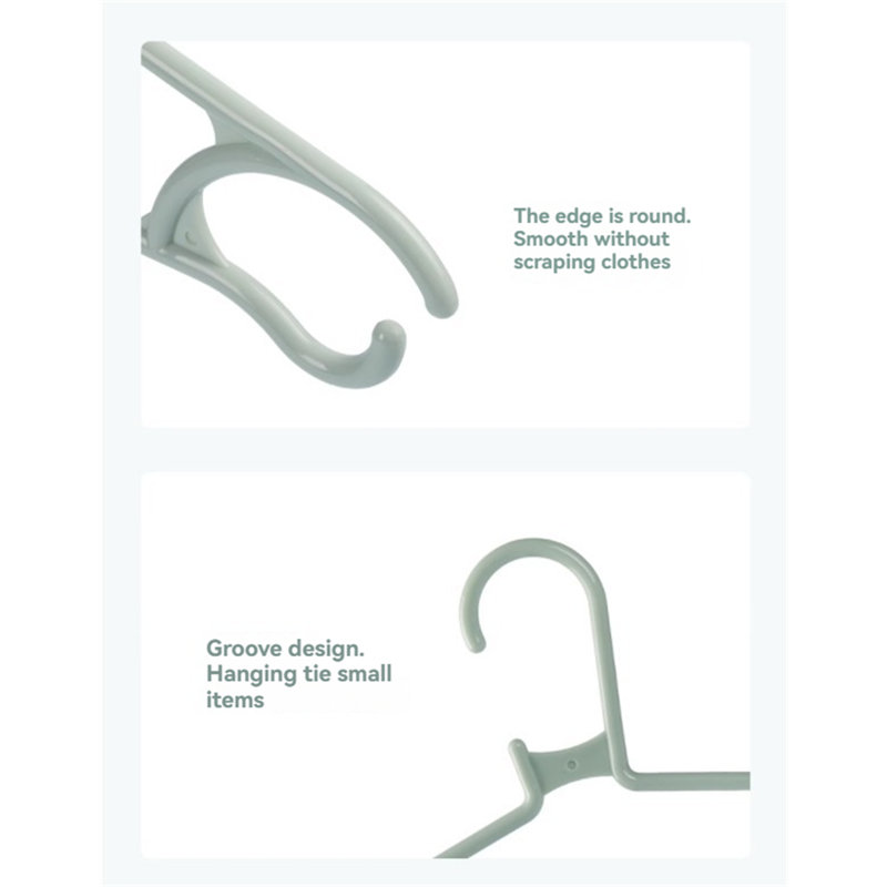 Cintre en plastique antidérapant Nordelo pour robe / chandail / chandail, 12