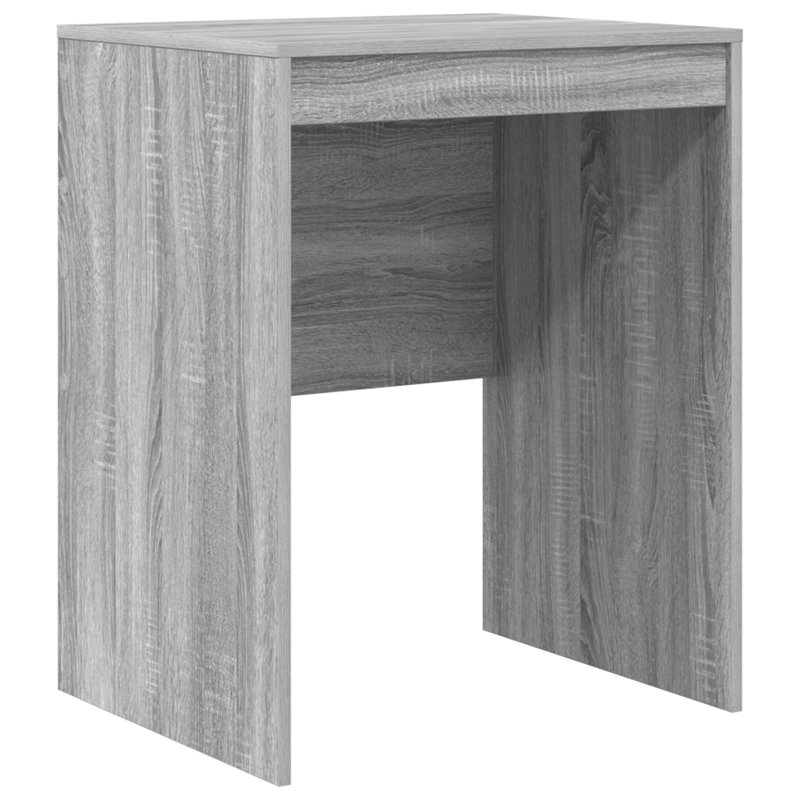 Writing Desk Particle Board 76 Cm, Grey Sonoma, 76cm H x 60cm W x 50cm D