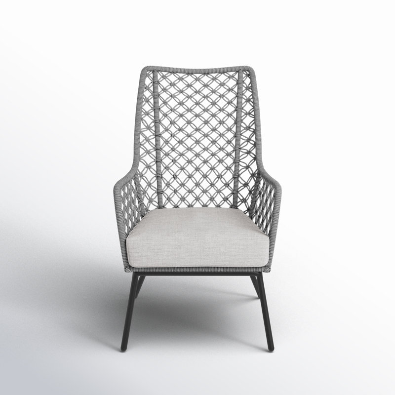 Outdoor Lounge Chair, Gray