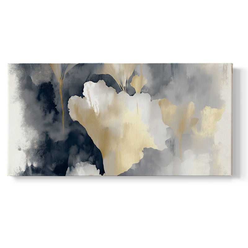 Abstract Series 7 # XXVII-Gallery, toile tendue, H 24 po x l 48 po