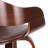 Bar Stool With Faux Leather Upholstery-52854961