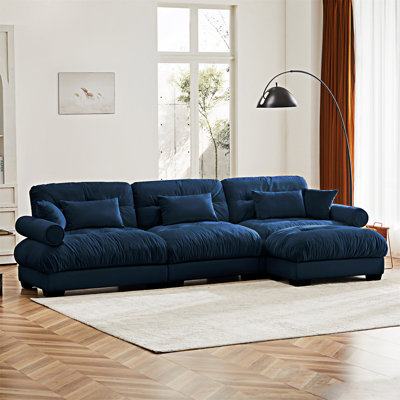 Canapé modulaire modulaire avec repose-pieds convertible