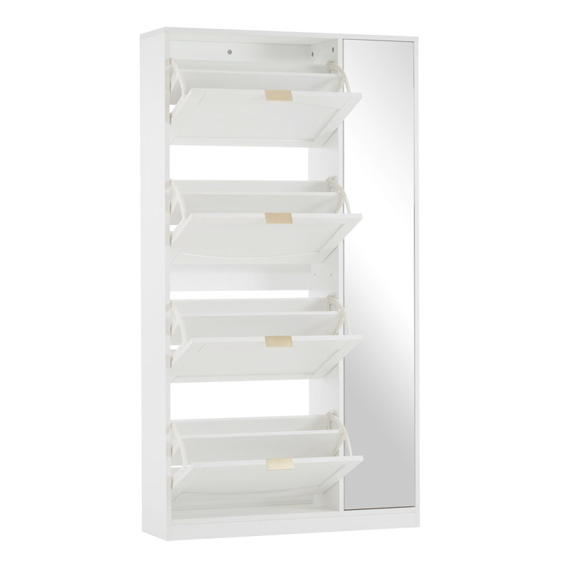 16 Pair Shoe Storage Cabinet