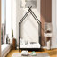 Lit plateforme simple en métal, noir-2023526244