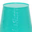 Seaux en acier galvanisé 4,1 gallons avec motif hexagonal Mittler - bleu sarcelle-382110636