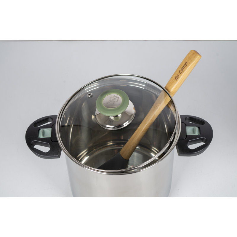 Symple Stuff Crisler Non-Stick Stainless Steel Pot Set