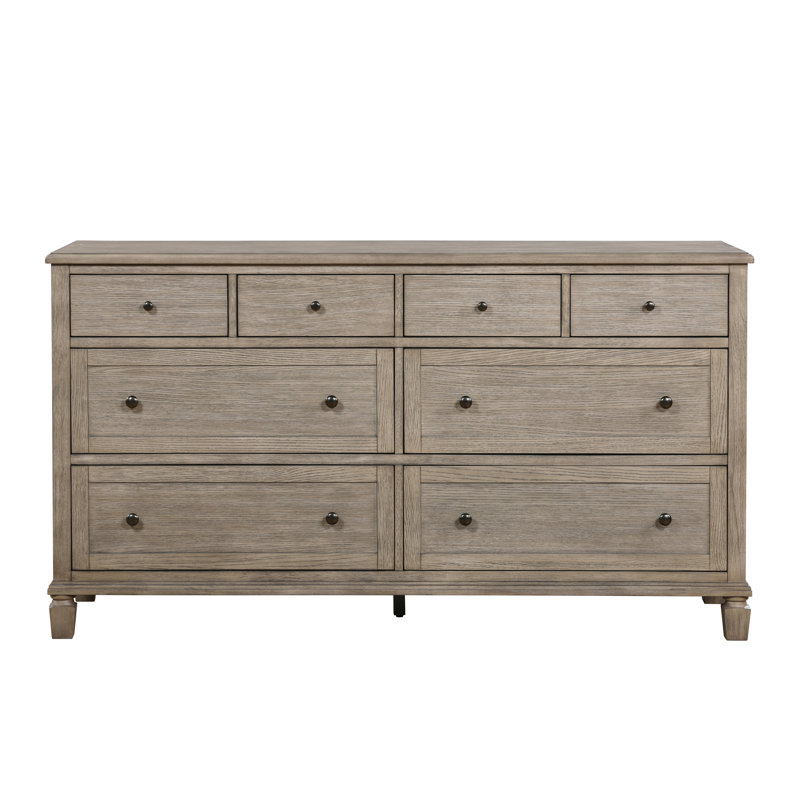 Commode transitionnelle 8 tiroirs Danar