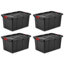 Sac fourre-tout industriel robuste avec verrous rouges Sterilite-98363235-98363237