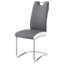 Chaise d'appoint en acier gris Carpentersville