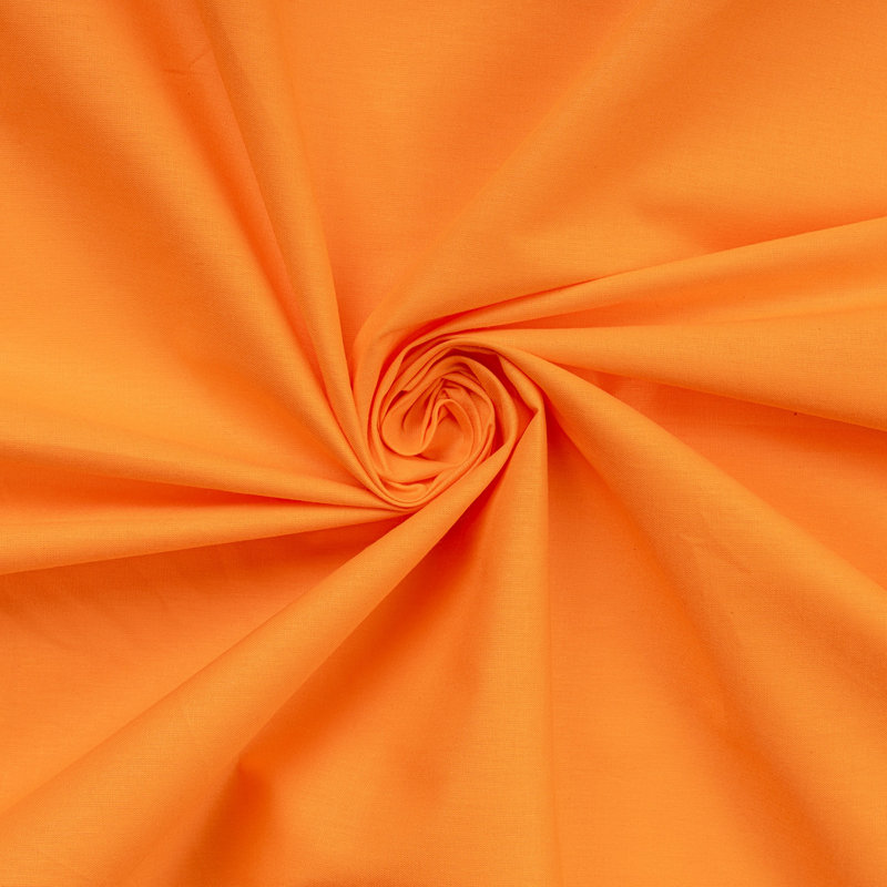 Premium Oxford Pillowcase Set (2 Pieces), Orange, 31.5 x 31.5 + 2 inches | 100% Cotton Ranforce, 155 Thread Count | Machine Washable, Envelope Closure | Soft & Durable for Comfortable Sleep