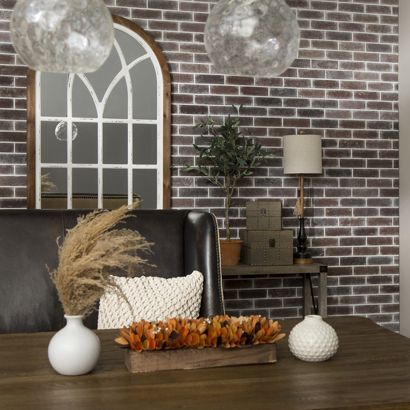 Rustic Grove 25,6 po x 4,9 po panneaux de briques (Amherst), Amherst