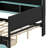 Space-Saving Gaming Daybed Featuring Desk, Lights, and Charging Station-1451278209