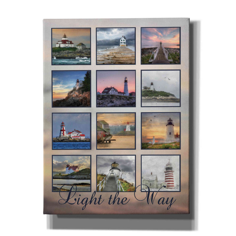 «Light The Way On» par Lori Deiter, H 16 po x l 12 po x P 0,75 po