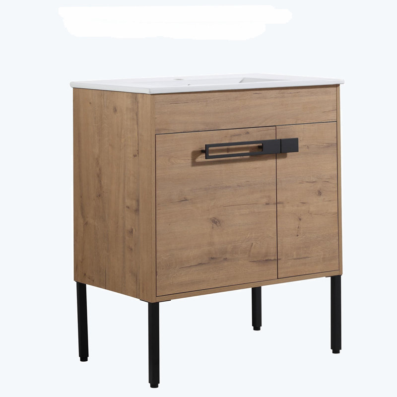 29.30'' Single Bathroom Vanity Base Only