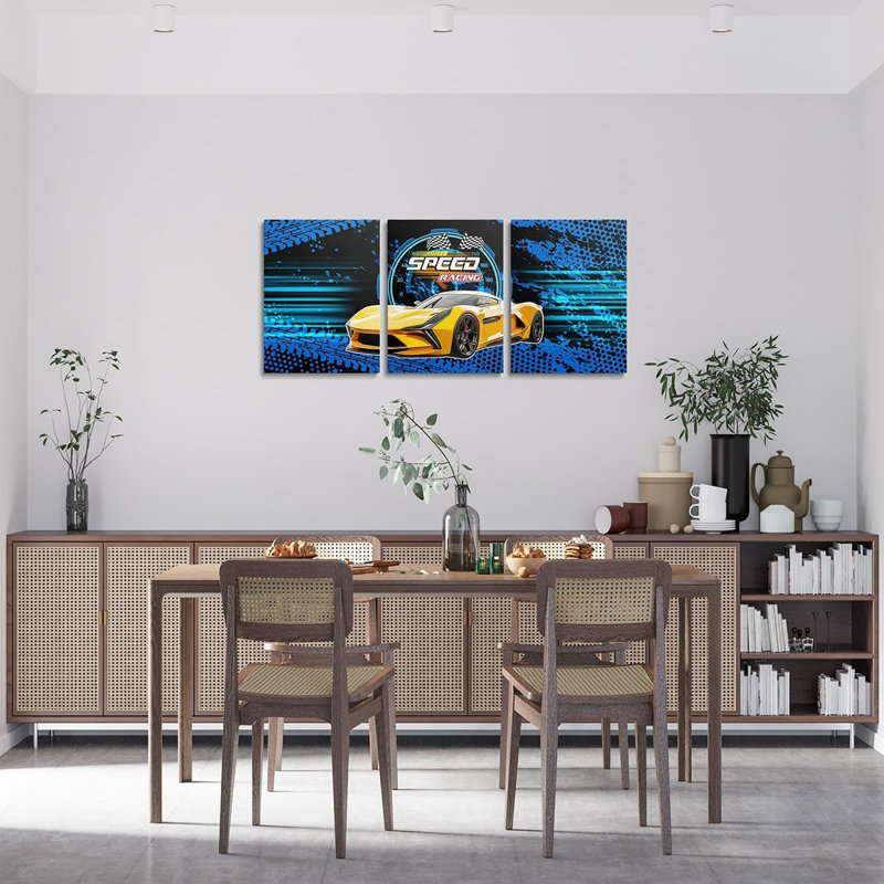 3 Piece Wrapped Canvas Print