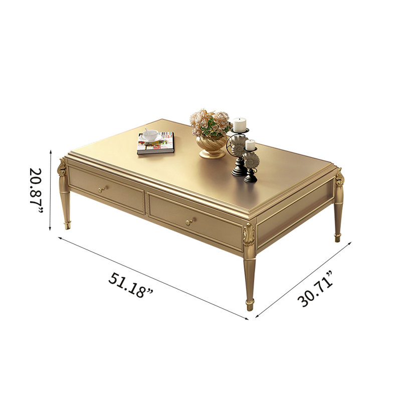 Solid Wood Coffee Table