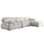 Ensemble de canapé modulaire 4 pièces Hito, capitonné Bubble-115686040-115686042