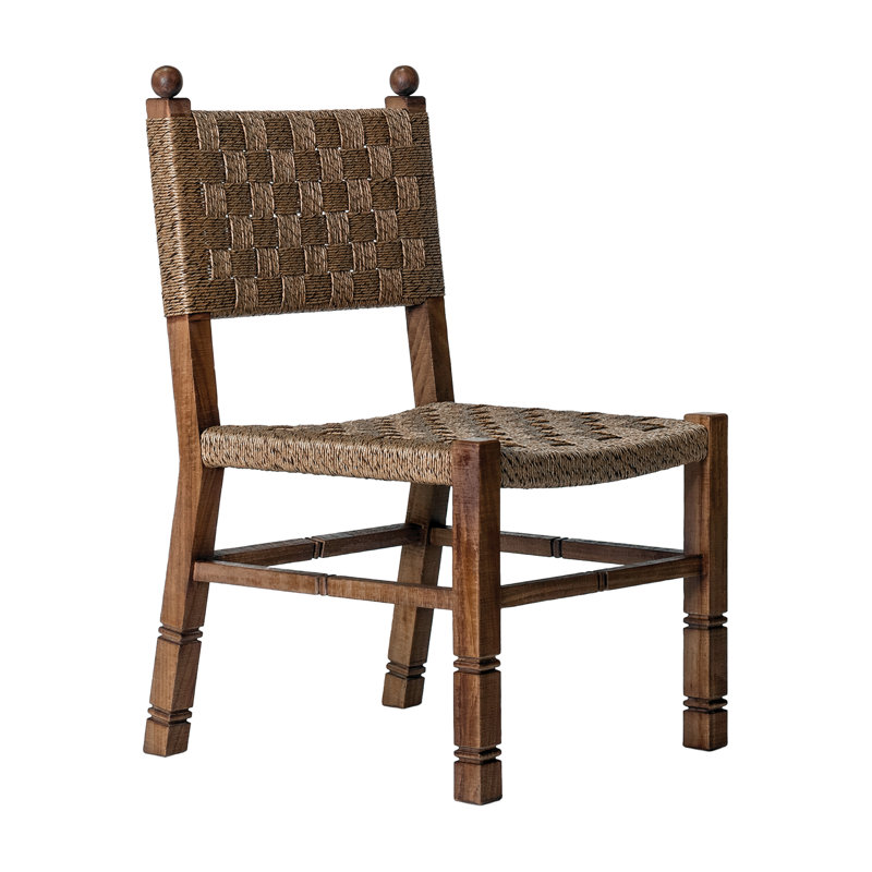 Vaterra Outdoor Teak Dining Side Chair