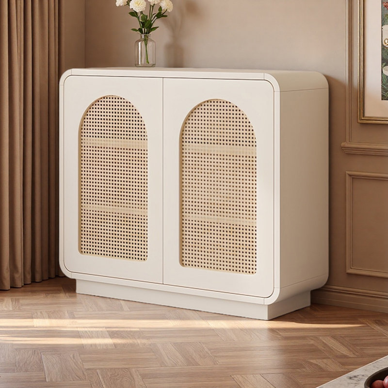 Cream style storage sideboard cabinet