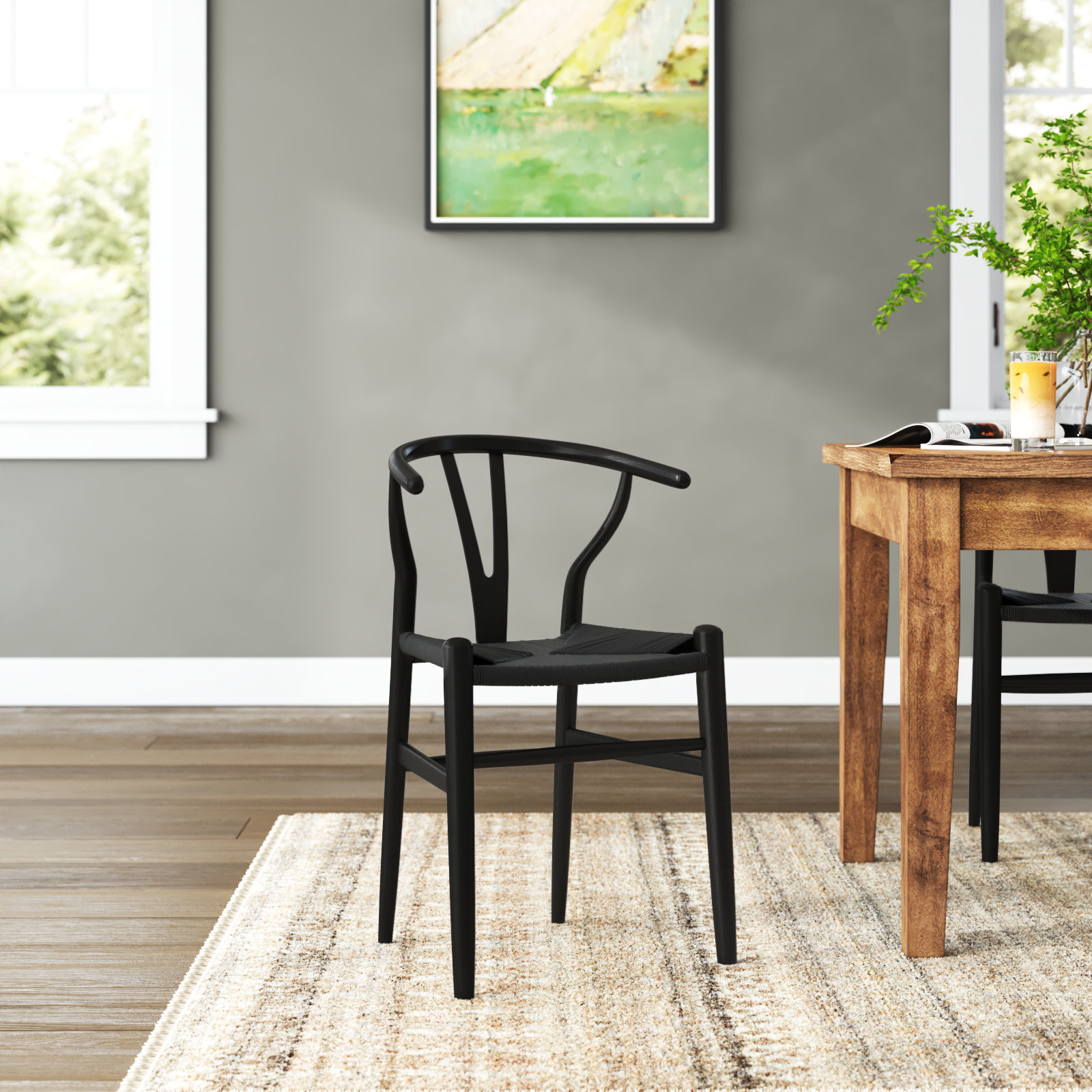 Albarado Dining Chair, Black