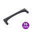 Pack Paquet de 10 Pull Poignée d'armoire courbée moderne en aluminium avec arche douce-126328710-126328712