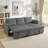 77'' Upholstered Sleeper Sofa-392543628