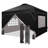 12 Ft X 12 Ft One-Push Set Up Canopy Tents With Sidewalls And Sandbags-121221100