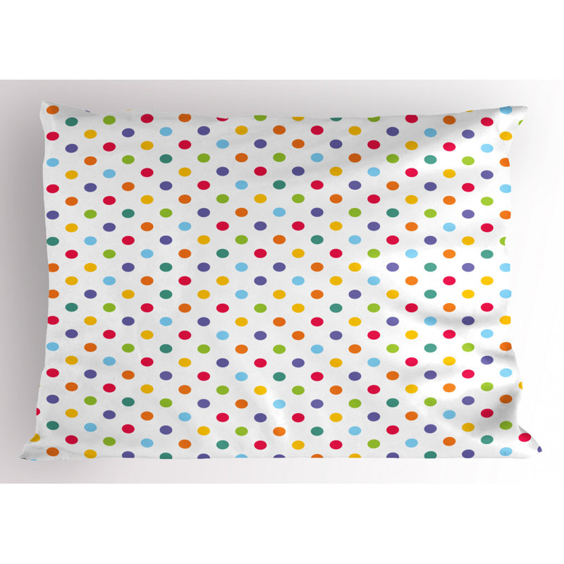 Taie décorative abstrait Dots, Simple