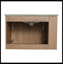 Meuble-lavabo de salle de bain avec lavabo en céramique blanc et tablette ajustable-97891081