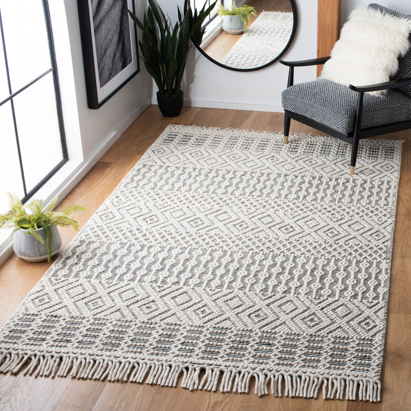 Tapis tissé à la main Southwestern Southwestern, Rectangle 4 pi x 6 pi