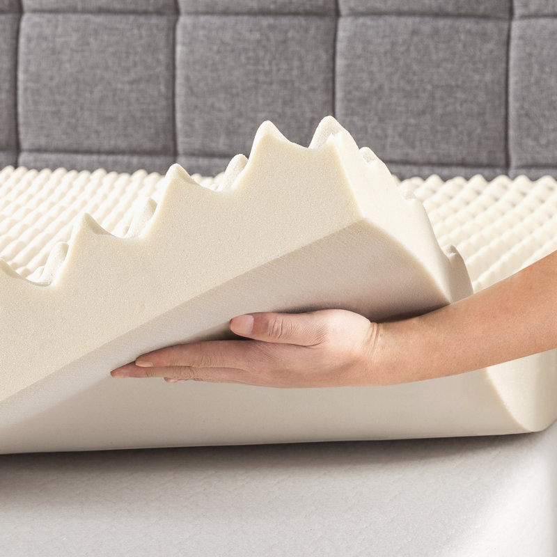 Mousse à mémoire de forme surmatelas Gilkes, Simple, 3", Cuivre