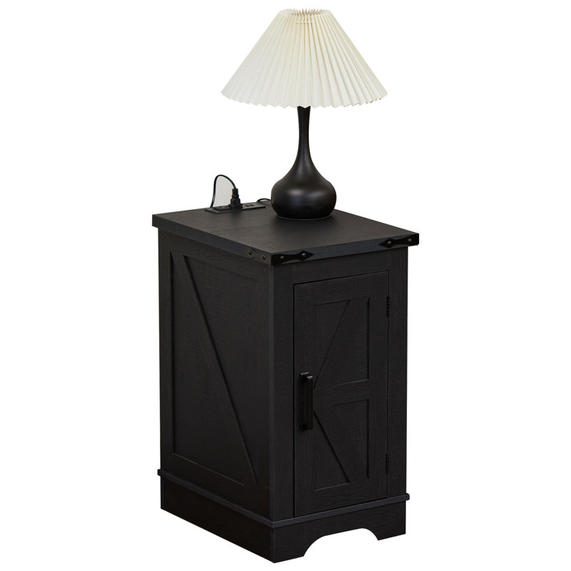 Table de chevet Stonehouse, Noir