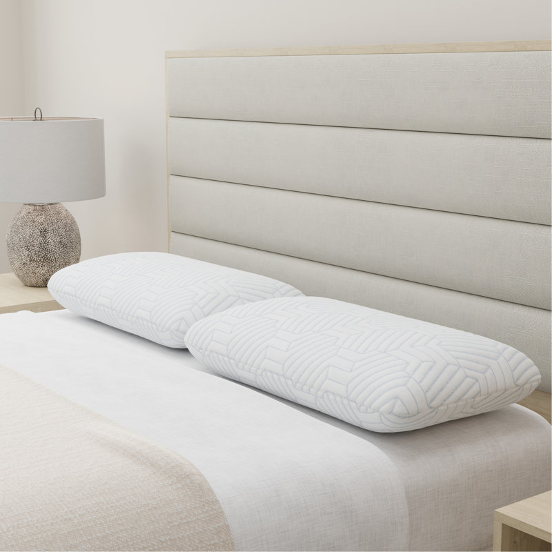 Oreiller Fria Cloud, Bleu / blanc