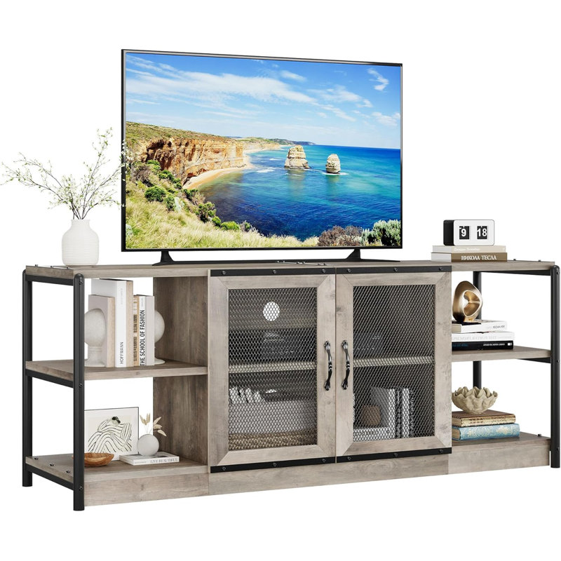 TV Stand for TVs up to 75", Grey