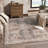 Living Room Rug 4x6 ft Light Brown Area Rug Machine Washable Rug, Non Slip Vintage Rug Stain Resistant Indoor Large Carpet for Bedroom, Boho Rug, Distressed Retro Floor Rug for Classroom, Dorm, Dining Room-2143052280