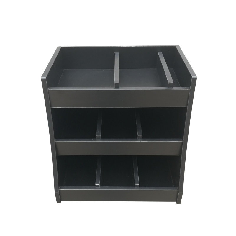 Support et distributeur de condiments en plastique FixtureDisplays