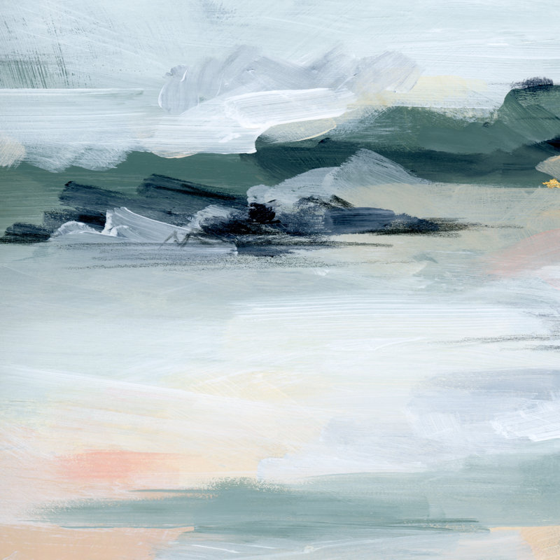 Abstracted Sea Foam II by Jennifer Paxton Parker - Wrapped Canvas Print, 30cm H x 30cm W