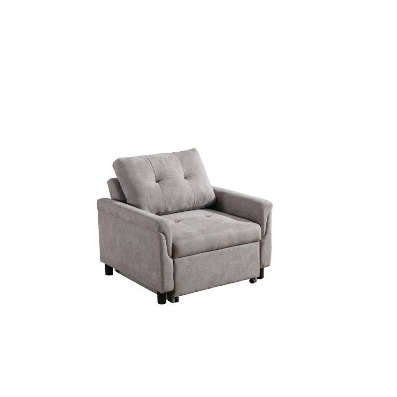 Fauteuil convertible 35 po, Gris