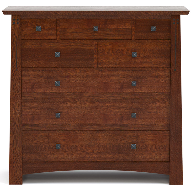 Highlands 8 - Drawer Solid Wood Dresser, Onondaga