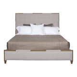  Thom Filicia Home Chatfield California King Upholstered Low Profile Panel Bed