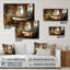 Salle de bain Golden Luxe III - Art mural en acrylique pour salle de bain-101525669