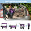 Chariot pliable avec auvent 480Lbs-112289093
