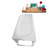 67" Streamline Soaking Freestanding Tub and Tray With Internal Drain-101697732