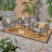 Dirayr Metal Outdoor Lounge Chair-31470445