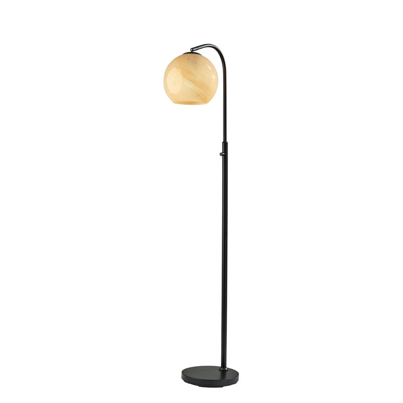 Lampe sur pied arquée 58 po Dounia