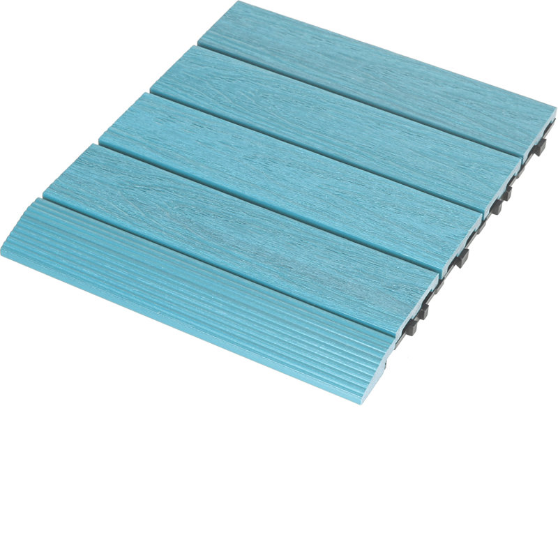 Carrelage de terrasse en composite 2 po x 12 po Merbau indonésien, Merbau indonésien