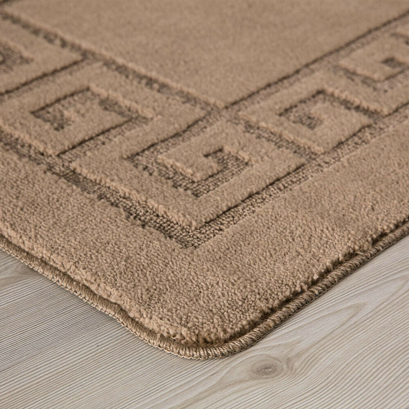 Yadira Non-Slip Indoor Doormat, Beige, 50cm x 80cm