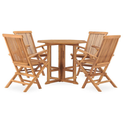 Arfa 4 - Person Patio Dining Set with